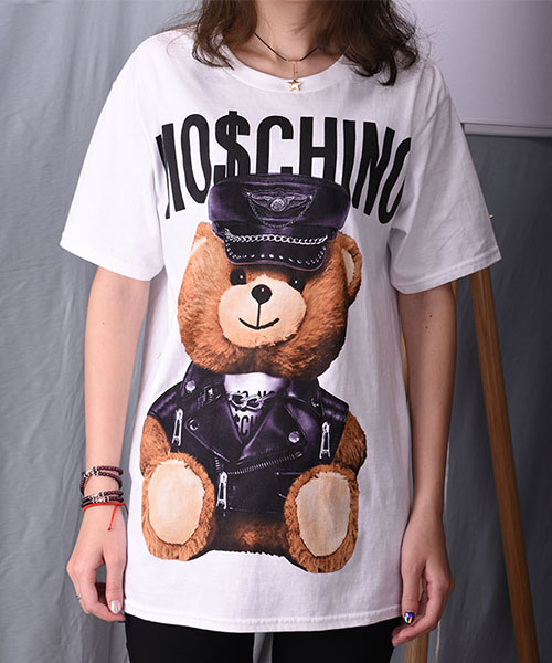 ブランド MOSCHINO レディース くま クマの通販 by ゆりこ｜モスキーノならラクマ - 新品 モスキーノ Tシャツ トップス