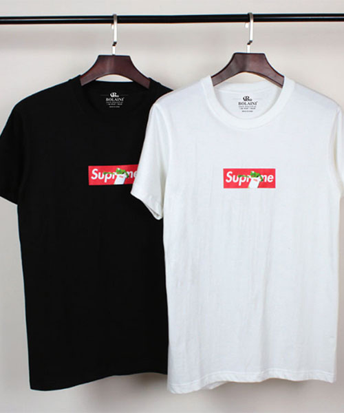 シュプリーム カエル tシャツ 親子服,supreme かえる ボックスロゴTシャツ ペアルック