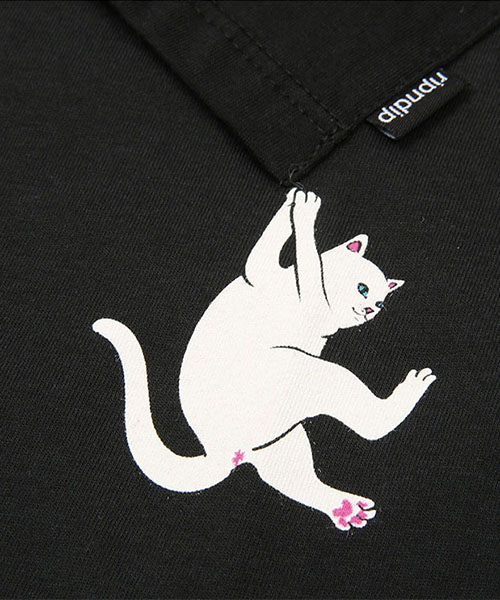 ripndip tシャツ 猫,ポケット猫 Tシャツ  リップンディップ,パロディ