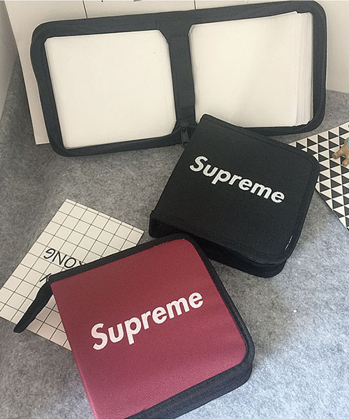 シュプリーム CDケース おしゃれ,DVDケース SUPREME 収納ケース かわいい