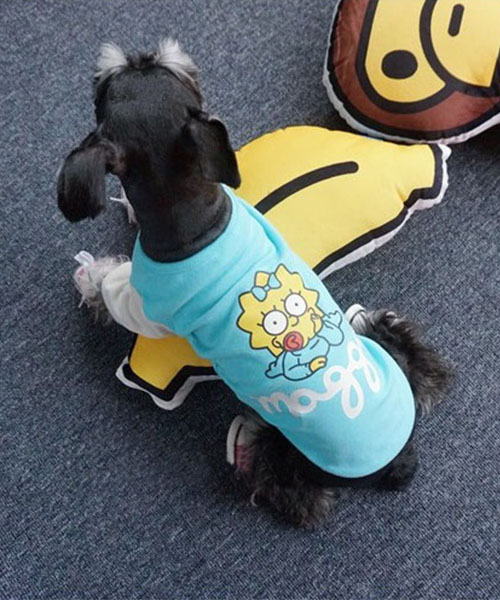 シンプソンズ マギー 犬服,simpsons maggie ドッグウェア