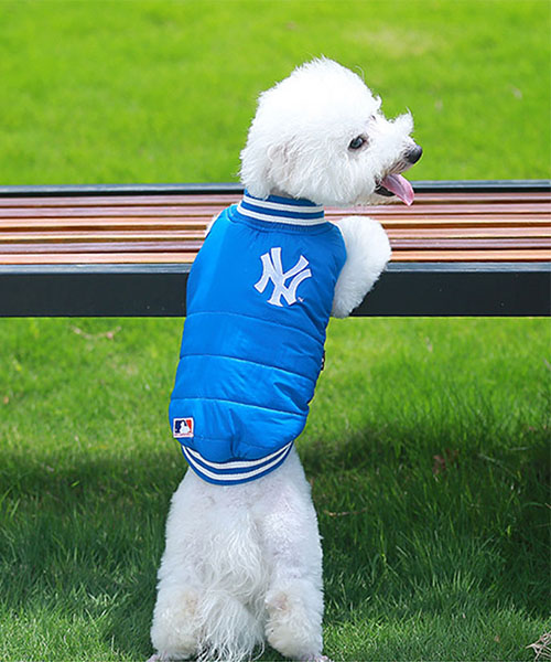 ニューエラ MLB 犬服 防寒ベスト,New Era ドッグウェア 防寒着