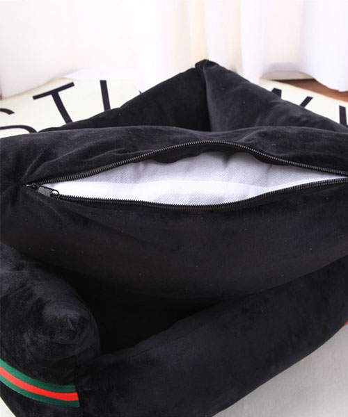 グッチ 犬猫用ベッド 防寒,ペット用あごのせソファベッド ブランド