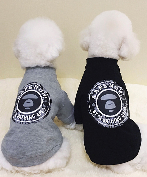 エーエイプ ドッグウェア パーカー,AAPE 犬服 パーカー