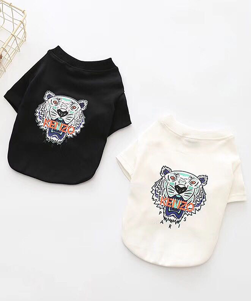 ケンゾー タイガー 犬服 Tシャツ,kenzo tiger ドッグウェア Tシャツ