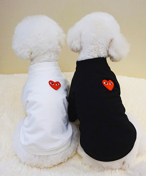 プレイ コムデギャルソン 犬服 Tシャツ