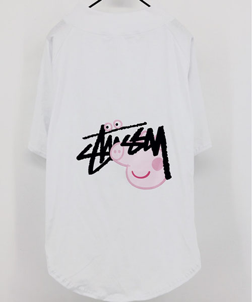 STUSSY 犬服 Tシャツ Tシャツ