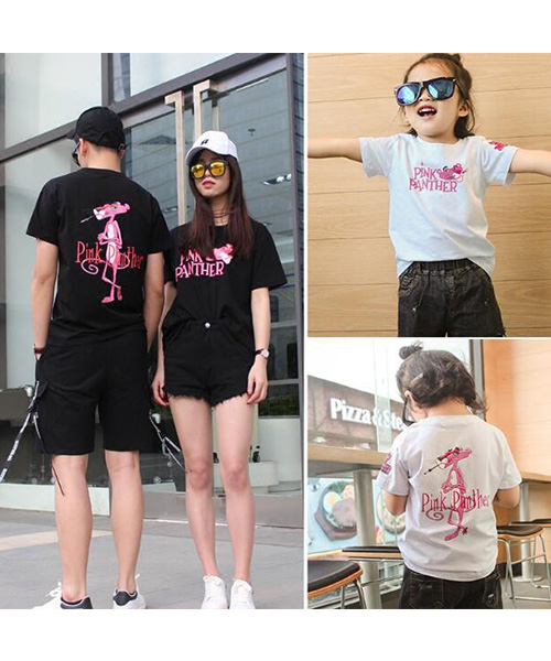 ピンクパンサー 親子服 Tシャツ