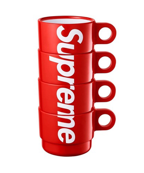 Supreme 18ss Stacking Cups 4Set 