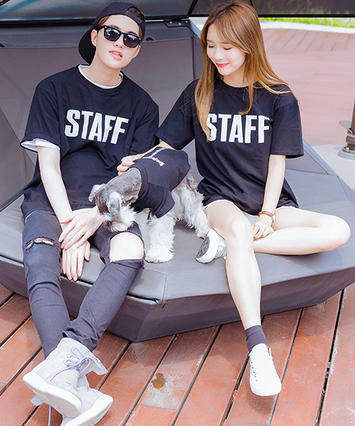 ヴェトモン 犬服 ロゴtシャツ 犬とのペアルック