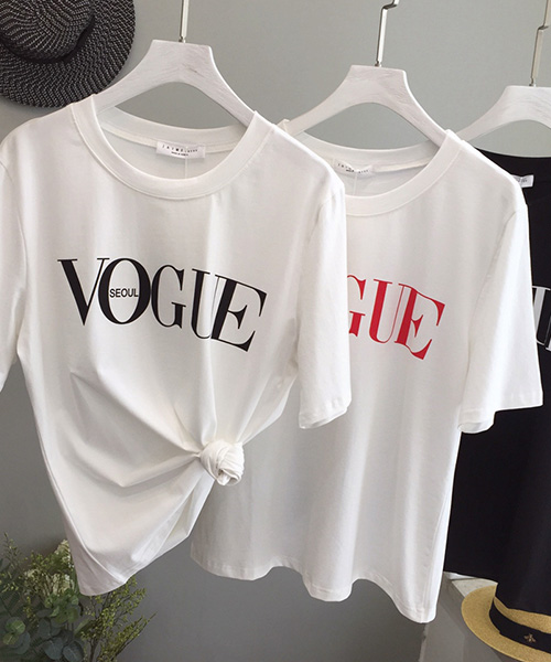 VOGUE ロゴ tシャツ レディース