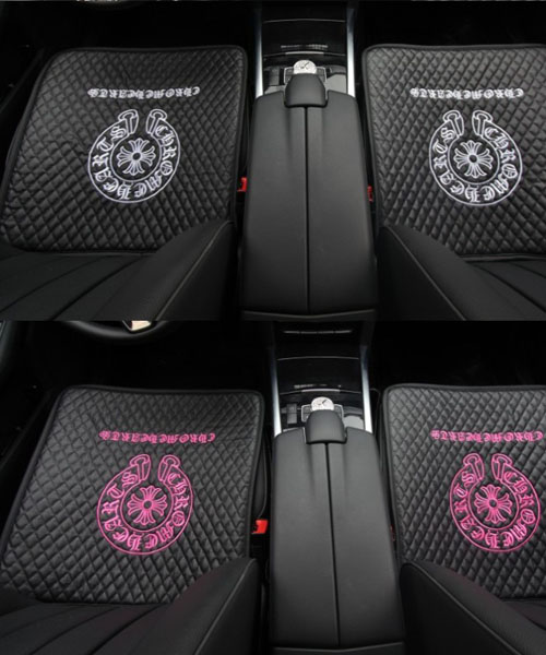 クロムハーツ 車用座布団 3点セット カー用品 Chrome Hearts シートカバー シートクッション シングル クロムハーツ 車用座布団 3点セット カー用品 Chrome Hearts シートカバー シートクッション シングル