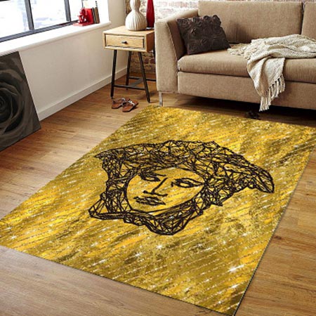 ヴェルサーチ ラグ カーペット versace 玄関マット ブランド 絨毯 屋内 