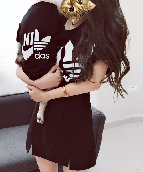 NIKE ADIDAS コラボTシャツ